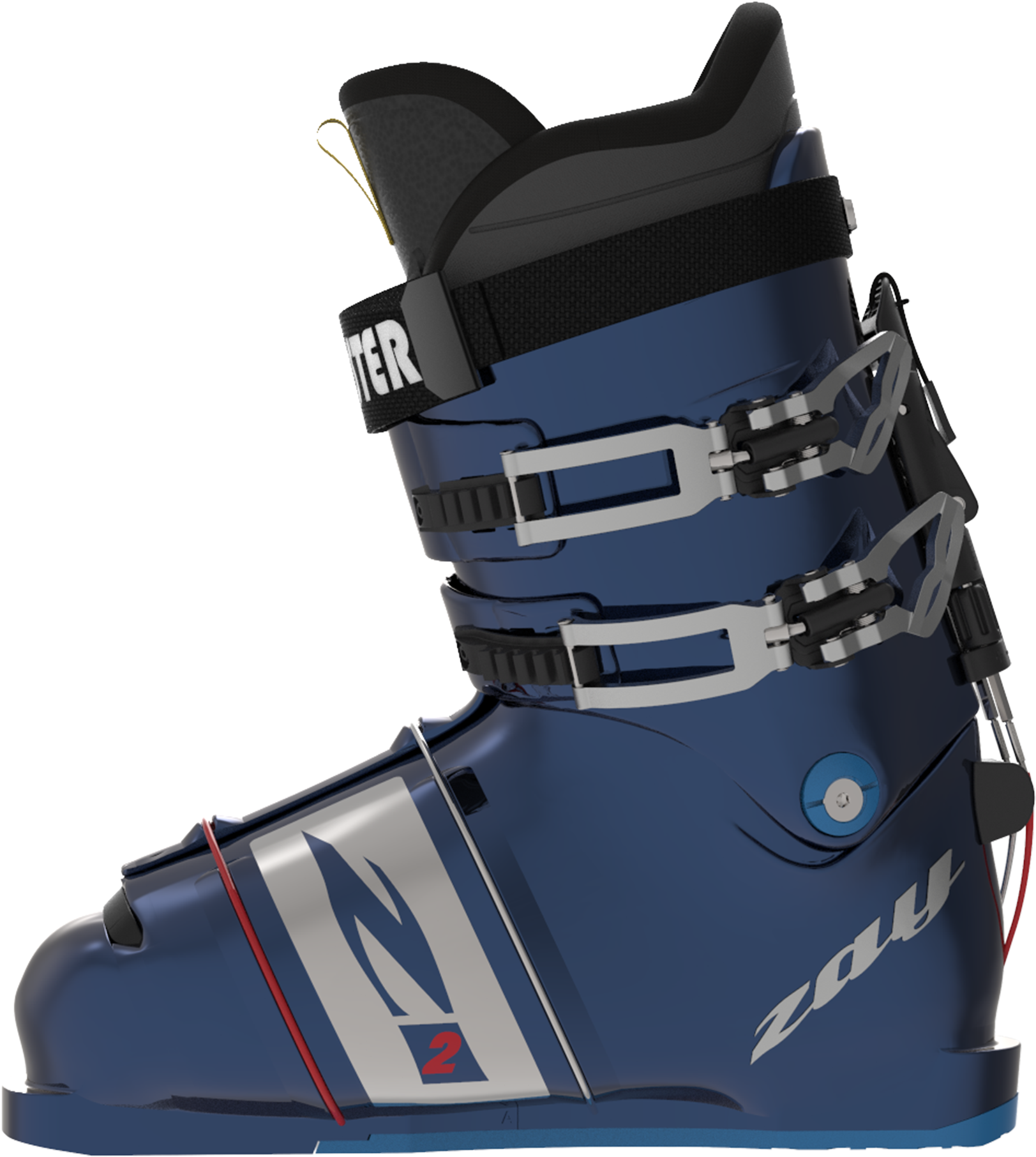 Zay Products Model Z1 Ski Boot Back