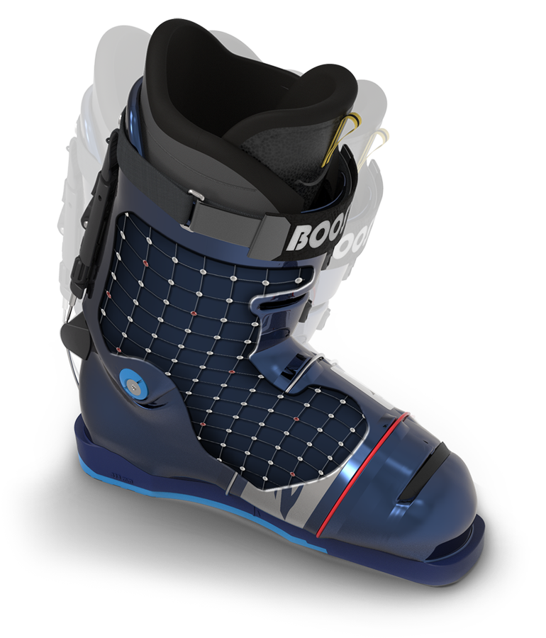 Flexible Outer Shell Zay Ski Boots